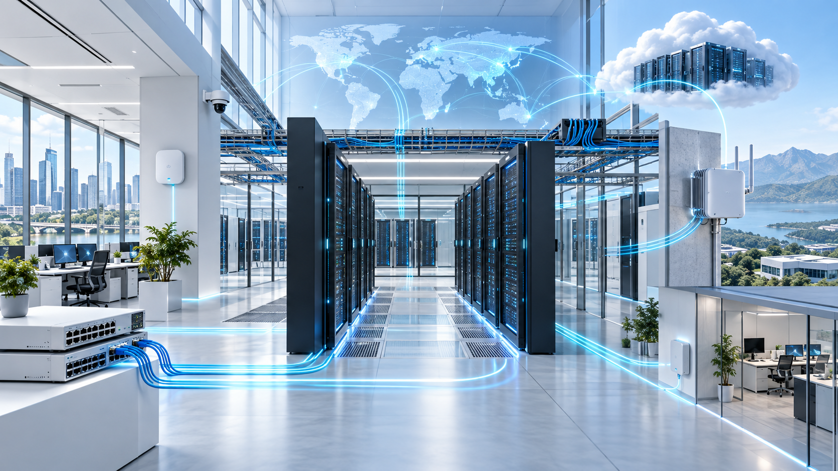 Enterprise System Integration and Server Rack Infrastructure